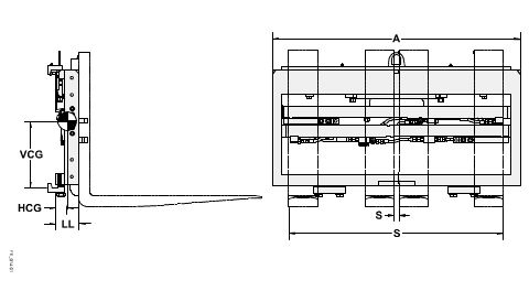 H-Series Fork Positioner